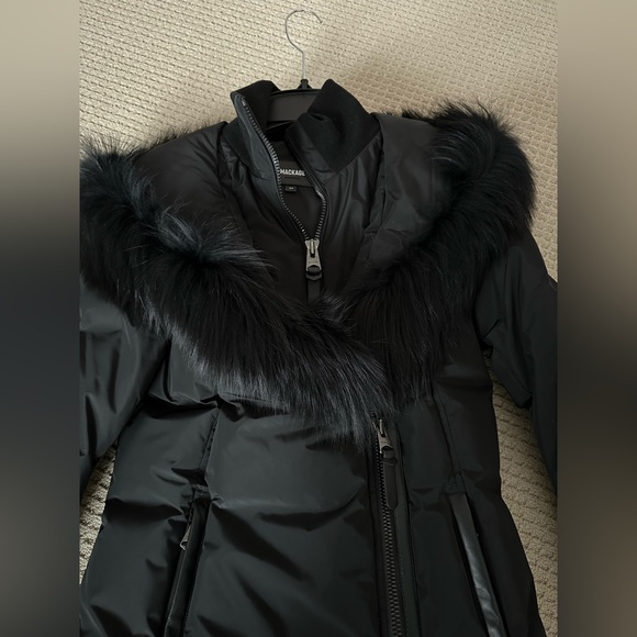 MACKAGE Black Adali Down Coat, Size: Small - Picture 10 of 14